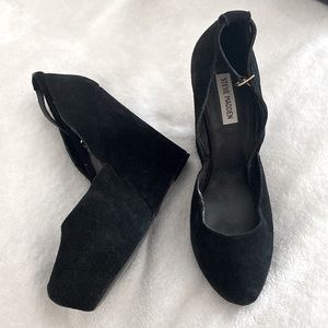 Steve Madden Ankle Strap Wedges